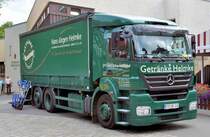 MAN Axor 2536. Getr�nkelieferung (Getr�nke Helmke) auf der Bastei (Elbsandsteingebirge) - 02.09.2009