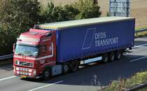 Volvo FH 480 - DFDS Transport D�nemark - 22.09.2009 auf der A61 Richtung Koblenz.