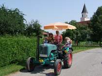 KRAMER ist fest in Frauenhand, Oldtimerrundfahrt in Reichersberg;090809