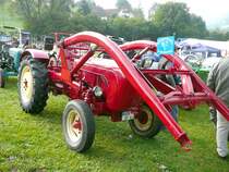 Porsche Diesel steht beim 4. Tanner Bulldog- und Oldtimertreffen am 20.09.2009 in Tann/Rh�n 
