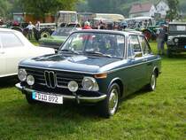 BMW steht beim 4. Tanner Bulldog- und Oldtimertreffen am 20.09.2009 in Tann/Rh�n 
