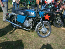 MZ TS150 beim Treffen in Bocka