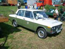 Auch die VP war in Bocka anwesend. Funkstreifenwagen Lada WAS 2106