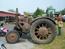 ein farbloser Lanz-Bulldog beim 4. Tanner Bulldog- und Oldtimertreffen am 20.09.09
