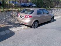 Chevrolet Lacetti, R�ckansicht.