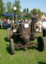 Unrestaurierter Lanz Bulldog beim Treffen in Bocka