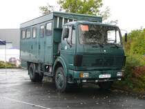 MB 1017 der Bundespolizei als mobile Befehlsstelle gesehen am Tag der offenen T�r bei der Bundespolizeiabteilung H�nfeld anl. des 50-j�hrigen Standortjubil�ums am 13.09.2009 in 36088 H�nfeld 
