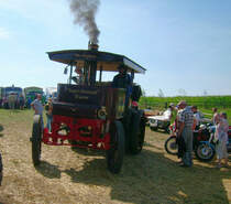 Dampftraktor  Super Sentinel  aus Holland war beim Teffen in Bocka zu sehen