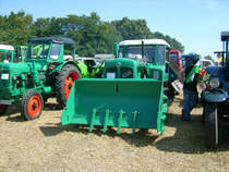 Hier eine seltene Version der KS07 beim Bulldogtreffen in Bocka