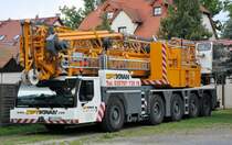 Liebherr Autokran 5-achser,  Opti Kran , am 02.09.2009 in Moritzburg.