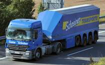 Mercedes Actros 1941  Schreiner Transporte  auf der A61 bei Rheinbach - 22.09.2009