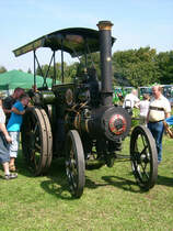 Der 2. Holl�ndische Dampftraktor w�rend einer Pause beim Bulldogtreffen in Bocka