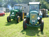 Famulus RS14/36 und Zettelmeyer Schlepper beim treffen in Bocka