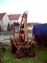 Der rumnische TIH 445, Nachfolger des T159 aus Dbeln eben der Schmalspurbahn Radebeul-Radeburg, 15.09.07