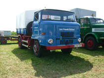 Diese IFA L60 Zugmaschine war aus dem nahen Leipzig nach Bocka gekommen