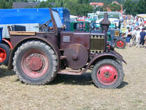 Alter Lanz Bulldog Eiler beim Treffen in Bocka