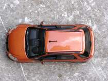 Norev Suzuki SX4, fotografiert von Oben.