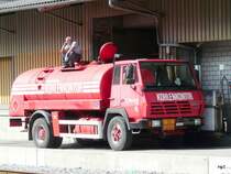 Tanklastwagen Steyr 19 S 36 in Brig am 25.09.2009