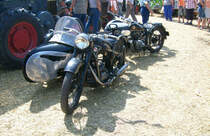 Alte EMW mit Beiwagen war in Bocka beim 13.Oldtimertreffen zu sehen