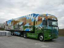 Der Herzo-Truck bei der Firma Gebr. Dorfner zwischen Hirschau und Schnaittenbach am 09.09.2007