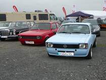 2 x Opel Kadett präsentiert beim 1. Fuldaer Autotag am 04.10.2009 auf der Fulda-Galerie