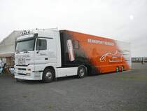 MB 1848 von Rennsport R�ssler steht beim 1. Fuldaer Autotag am 04.10.2009 auf der Fulda-Galerie