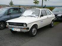 Audi 50 steht auf dem Parkplatz anl. des 1. Fuldaer Autotages am 04.10.2009 auf der Fulda-Galerie
