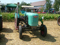 Alter Sulzer Schlepper war beim Treffen in Bocka mit ausgestellt