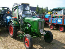 Schl�ter Traktor beim Bulldogtreffen in Bocka