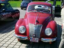 Dieser F9 war ebenfalls bei der Oldtimertour durchs Erzgebirge mit Vertreten. Hier auf dem Parkplatz an der Burkhardtsdorfer Zwnitztalhalle