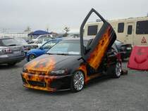 Ein etwas anderer VW Polo pr�sentiert beim 1. Fuldaer Autotag am 04.10.2009 im Ausstellungsgel�nde  Fulda-Galerie 