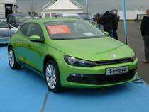 VW Scirocco pr�sentiert beim 1. Fuldaer Autotag am 04.10.2009 im Ausstellungsgel�nde  Fulda-Galerie 
