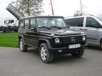 MB G steht bereit zur Probefahrt anl. des 1. Fuldaer Autotages am 04.10.2009 im Ausstellungsgel�nde  Fulda-Galerie 
