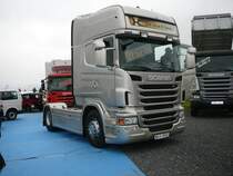 Scania R 500 pr�sentiert beim 1. Fuldaer Autotag am 04.10.2009 im Ausstellungsgel�nde  Fulda-Galerie 
