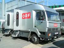 STEYR_9S18 des ORF-Steiermark anlsslich der bertragung des O-Derby RIEDLASK vor der Rieder  Keine-Sorgen-Arena ;090927