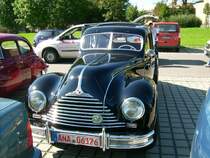 EMW 340 auf dem Parkplatz vor der Zwnitztalhalle in Burkhardtsdorf, anllich des Oldtimer corsos durchs Erzgebirge