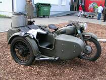 Beiwagenmaschine mit  Holzvergaser-Antrieb ; 070909