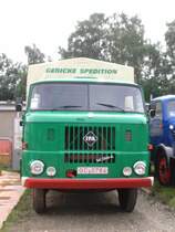 Dieser IFA W50L/Sp war beim Bulldogtreffen in Luau 2007 vertreten und gehrt einer Spedition im benachbarten Hohenstein Ernstal