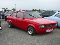 Opel Kadett C präsentiert beim 1. Fuldaer Autotag am 04.10.2009 im Ausstellungsgelände  Fulda-Galerie 