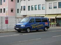 VW T 4 des Flughafentransferbetreibers FRSTENAU am 14.10.2009 in Werneck
