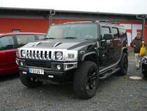 Hummer ausgestellt beim 1. Fuldaer Autotag am 04.10.2009 auf der Fulda-Galerie

