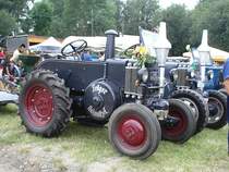 35PS Ackerluft Lanz Bulldog beim Treffen in Lugau 2007