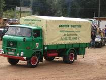 IFA W50 Speditionsprische macht sich auf den Heimweg vom Lugauer Buldogtreffen 2007