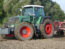 Fendt 930 bei der Feldarbeit im Raum Vieselbach - Hopfgarten �stlich von Erfurt am 21.10.2009