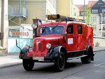 Ein Zittauer Phnomen Granit 27 war beim Feuerwehrumzug in Wurzen am 22.09.07 dabei