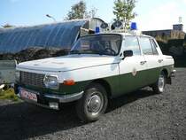 Wartburg als pensioniertes Polizeifahrzeug, 20.10.2009