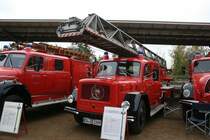 Magirus Deutz DL 30 von der Feuerwehr Solingen beim M�ngstener Br�ckenfest am 24.10.2009.