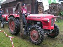 LINDNER-BE45A wartet anlsslich der 6.STEYR-CLUB-Olympiade in Geiersberg auf die nchste Aufgabe ; 091026