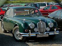 Jaguar Mk II gesehen am 27.09.09 in Mariembourg.