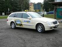 Mercedes Benz - Taxi am 28.10.2009 in Bad Sulza